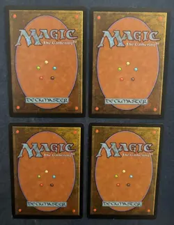 MTG 4X CHINESE 5TH EDITION EARTHQUAKE MAGIC THE GATHERING SORCERY RARE RED CARDS - Image 4