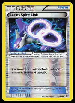 Latios Spirit Link 85/108 Reverse Holo Uncommon Roaring Skies Pokemon Card - Image 1