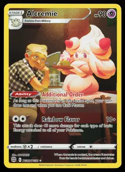 Alcremie TG08/TG30 Holo Brilliant Stars Trainer Gallery Pokemon Card - Image 1