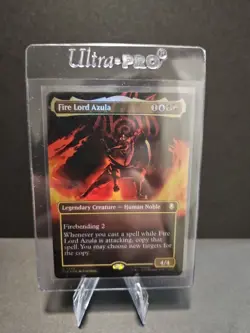 NM/MINT🔥 Fire Lord Azula (0334) (Borderless) Avatar: The Last Airbender Foil - Image 1