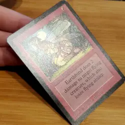 Earthbind, Alpha Edition, Magic the Gathering MTG, NM / LP Many Pics - Image 3