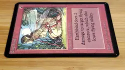 Earthbind, Alpha Edition, Magic the Gathering MTG, NM / LP Many Pics - Image 5