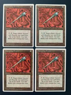 MTG | 4x Disrupting Scepter | Fourth Edition | Magic The Gathering | *Kult - Image 1