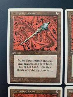 MTG | 4x Disrupting Scepter | Fourth Edition | Magic The Gathering | *Kult - Image 2