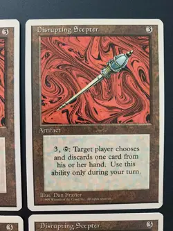 MTG | 4x Disrupting Scepter | Fourth Edition | Magic The Gathering | *Kult - Image 3