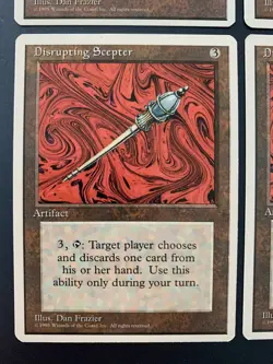 MTG | 4x Disrupting Scepter | Fourth Edition | Magic The Gathering | *Kult - Image 4