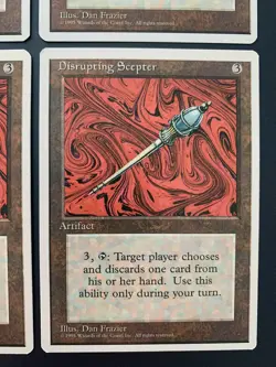 MTG | 4x Disrupting Scepter | Fourth Edition | Magic The Gathering | *Kult - Image 5