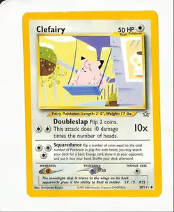 CLEFAIRY 30/111 UNCOMMON NEO GENESIS POKEMON - Image 1