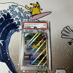 Pikachu 173/165 PSA 9 Sv: Scarlet & Violet 151 Illustration Rare Holo Pokemon - Image 1