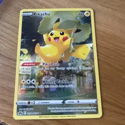 Pikachu GG30/GG70 Holo Crown Zenith Galarian Gallery Pokemon NM - Image 1