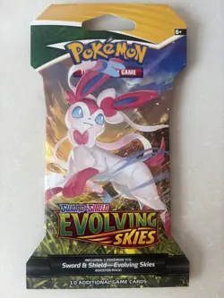 Lot of (26) Pokemon TCG Evolving Skies Sleeved Booster Packs SEALED/NEW - Image 3