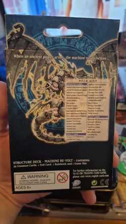 Yugioh 1 MACHINE RE-VOLT FACTORY SEALED 1st Edition Deck - Image 2
