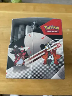 Pokemon Black Bolt & White Flare Unova Mini Tin X8 Sealed Display Case - Image 4