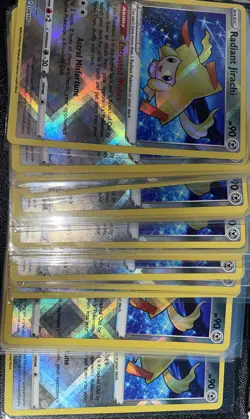 Pokemon Radiant Jirachi - Silver Tempest Holo 120/195 NM - Image 3