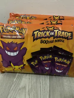 Pokemon! Halloween Trick or Trade! Booster Bundle Of 3x 120 Packs In Total!!! - Image 1