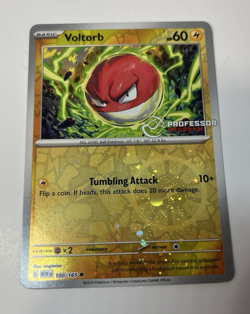 Pokemon TCG Voltorb #100 Professor Program COSMOS HOLO #100 x1 ⚡ - Image 3