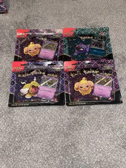 POKEMON TCG PALDEAN FATES TECH STICKER COLLECTION LOT(4) and BOOSTER BUNDLE - Image 4