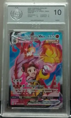 2022 Pokemon Strahlende Sterne - Single Strike Urshifu VMAX - PGS 10 Grading EN - Image 1