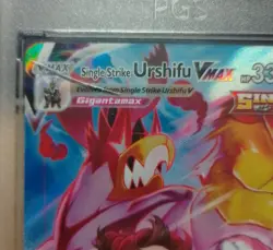 2022 Pokemon Strahlende Sterne - Single Strike Urshifu VMAX - PGS 10 Grading EN - Image 3
