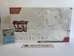Pokemon 151 Ultra Premium Collection & Squirtle Promo - New Sealed Collector - Image 1