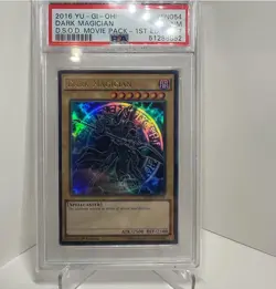 2016 Yu-Gi-Oh! Dark Magician [MVP1-EN054] Ultra Rare 1st Ed PSA 7 - Image 1
