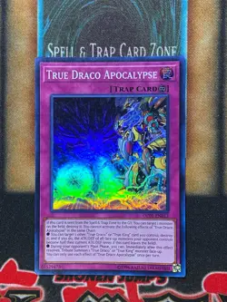 Yugioh True Draco Apocalypse OP05-EN013 Super Rare NM - Image 1
