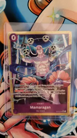 Mamaragan OP15-078 ALT ART SR One Piece Card Game Sky Island AA Near Mint Foil - Image 1