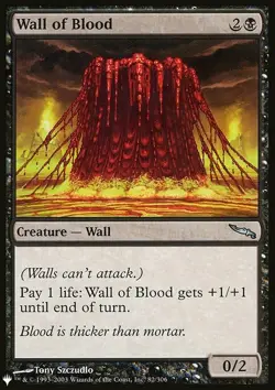 Wall of Blood - Non-Foil - The List - MRD-82 | MTG Card - Image 3