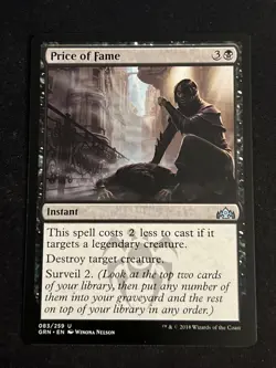 1x Price of Fame (83) Guilds of Ravnica LP MTG Magic the Gathering x1 MKE - Image 1