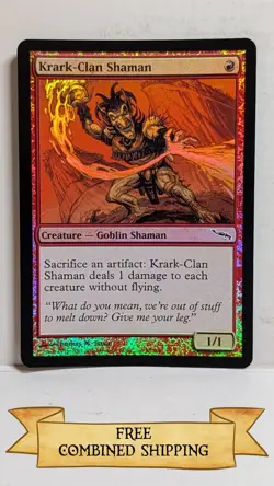 Krark-Clan Shaman Mirrodin Foil ...sku: CB138 - Image 1