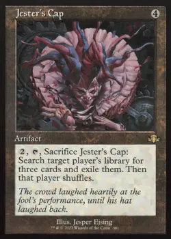 Jester's Cap (Retro Frame) R Dominaria Remastered 381 NM - Image 1