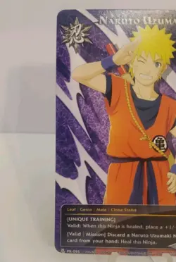 Naruto Uzumaki in Goku Outfit Promo Card PR095 Naruto CCG Ultimate Ninja Storm 3 - Image 3