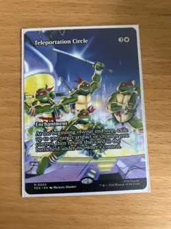 MTG TMNT - Teleportation Circle - Borderless non-holo Mythic - Image 1