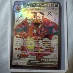 Pokemon Charizard Ex Obsidian Flames Ultra Rare #215 PSA 10 Gem Mint - Image 1