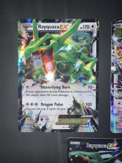 Pokemon Rayquaza EX Lot 75/108, 76/108, 104/108 Roaring Skies Full Art - Image 2