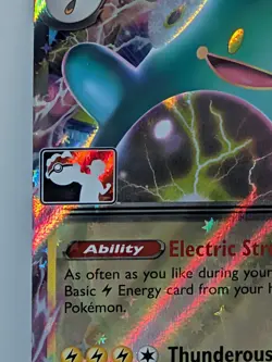 Pokemon TCG | Iono's Belibolt ex | Play Stamped | Cosmo Holo | Prize Pack 7 | NM - Image 2
