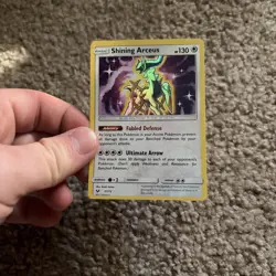 Pokemon TCG Shining Arceus 57/73 Shining Legends Shiny Holo Rare - NM - Image 1