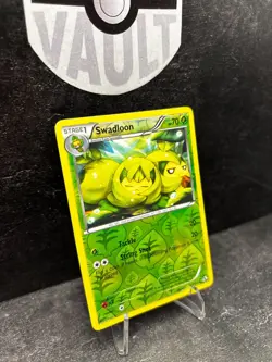 Swadloon - 11/113 - Legendary Treasure - Reverse Holo - Uncommon - Pokemon TCG - Image 2
