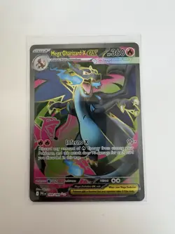 The Pokemon Company Mega Charizard X ex 109/094 Me02 Ultra Rare Holo FA EN - Image 1