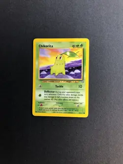 Pokemon TCG Chikorita Neo Genesis 53 Regular Unlimited Common - Image 1