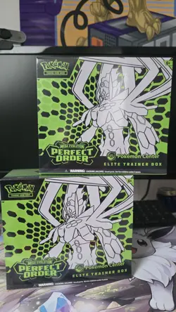 x2 Perfect Order Pokemon Center Elite Trainer Box PC ETB - New & Sealed ✅ - Image 1