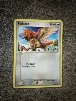 PIAFABEC REVERSE - POKEMON 61/100 EX GARDIENS DE CRISTAL FR - Image 1