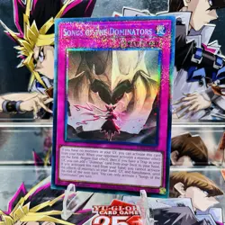 Yugioh Songs of the Dominators RA05-EN081 Collector's Rare 1st Ed Near Mint - Image 1