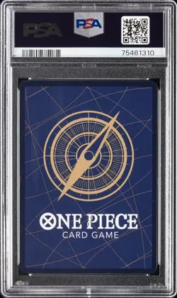 2023 ONE PIECE OP02-PARAMOUNT WAR ALTERNATE ART #120 UTA PSA 10 - Image 2