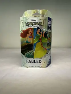 Disney Lorcana Fabled Starter Deck Amber Sapphire Edition - Image 1