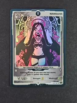 Nanoless 8 Holo Card First (1st) Edition Rising Stars GamerSupps VCard 115/190 - Image 1