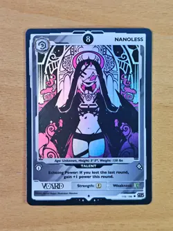 Nanoless 8 Holo Card First (1st) Edition Rising Stars GamerSupps VCard 115/190 - Image 2