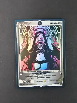 Nanoless 8 Holo Card First (1st) Edition Rising Stars GamerSupps VCard 115/190 - Image 3