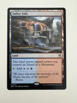 Sulfur Falls MTG Magic the Gathering Card NM Near Mint DRC - Image 1