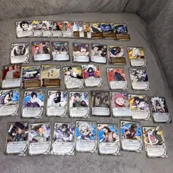 Holo Common Rare Rainbow Naruto Cards TCG Trading Card Bundle English Lot Of 42 - Image 1